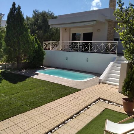 Cozy Villa Vita Lagonisi Kalivia Thorikou Exterior foto