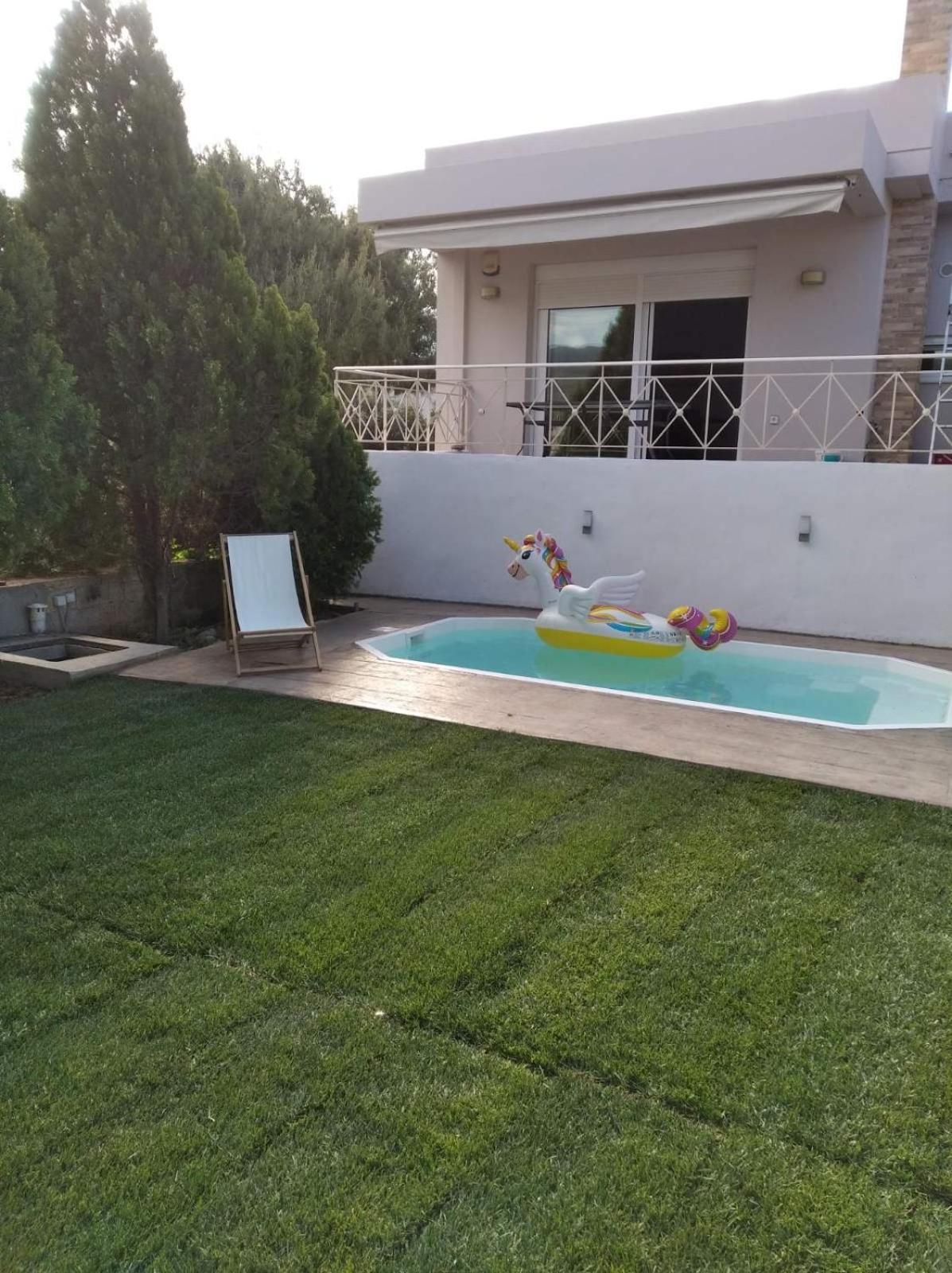 Cozy Villa Vita Lagonisi Kalivia Thorikou Exterior foto